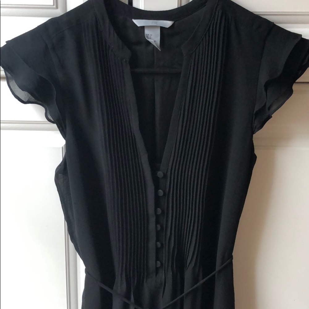 H&M black dress